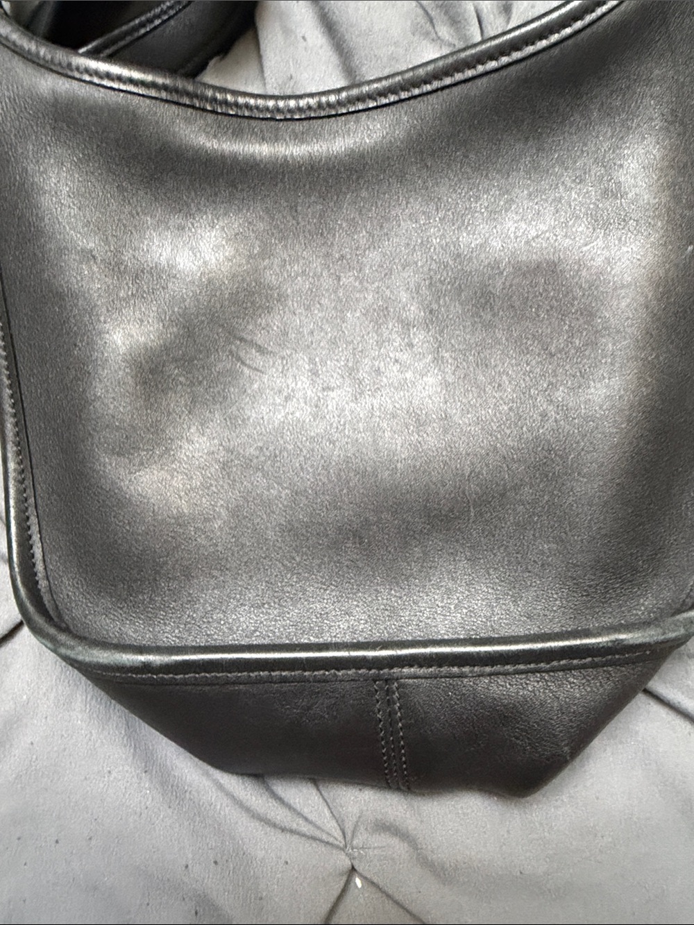 Coach Black Leather Adjustable Strap Crossbody - Picture 10 of 12